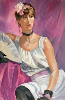 Nadine Oil on Canvas by June Coy
