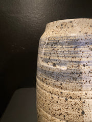 Large Specked Brown Studio Stoneware Pottery