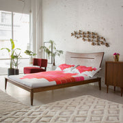 Wayan Dark Wood Bed Frame