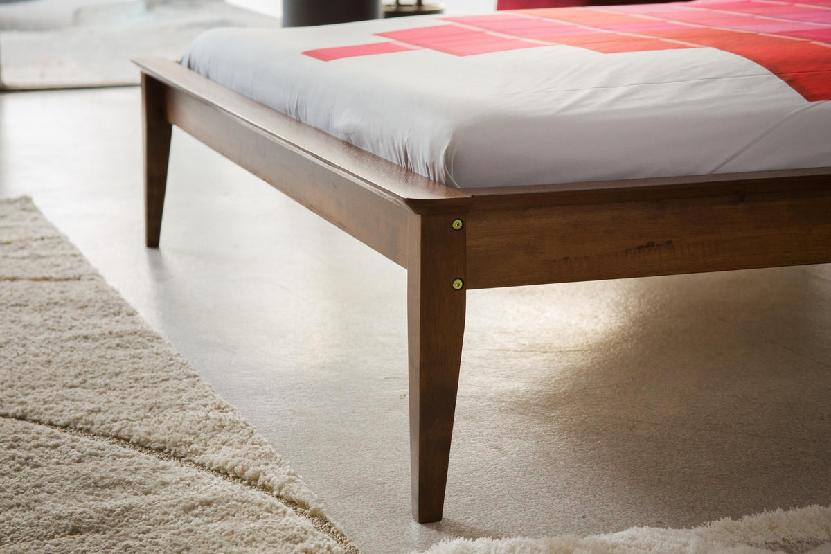 Wayan Dark Wood Bed Frame