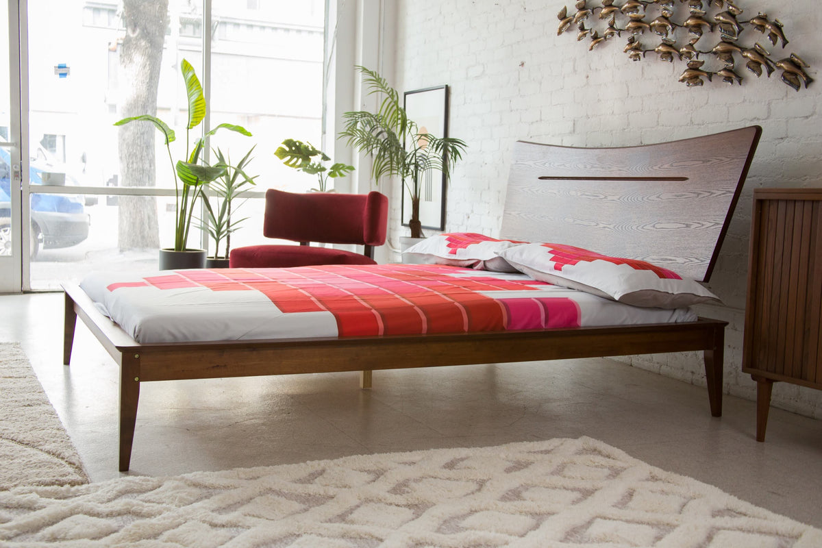Wayan Dark Wood Bed Frame