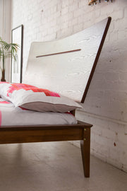 Wayan Dark Wood Bed Frame