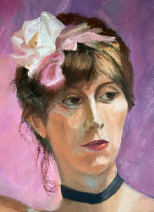 Nadine Oil on Canvas by June Coy