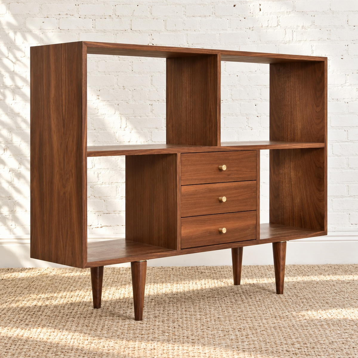 Steven Three-Drawer Multi Media Cabinet