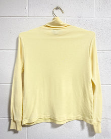 Vintage Butter Yellow Turtleneck (M)
