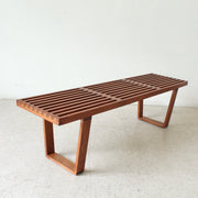 Sol Slatted Bench