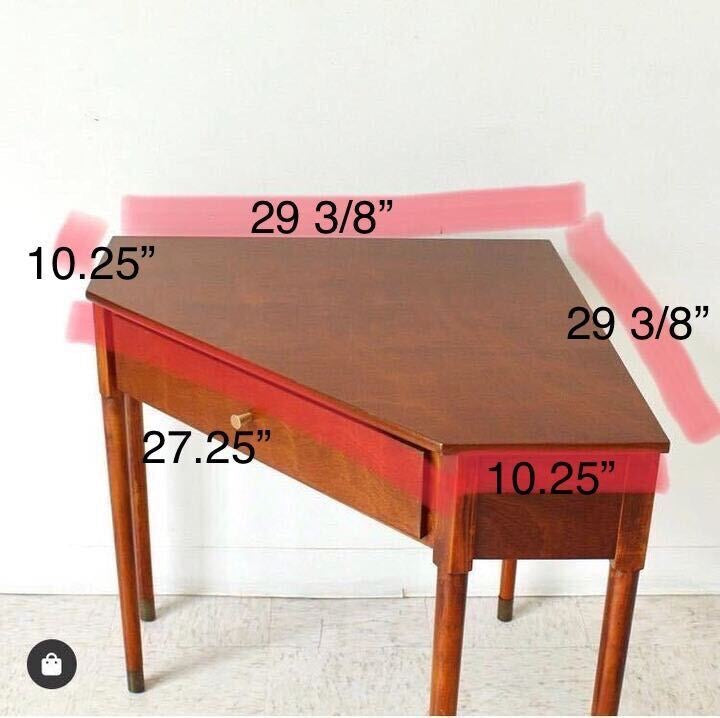 Margot Corner Desk w/ Drawer