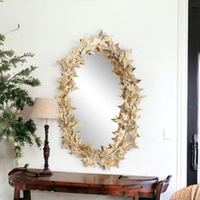 Gold butterfly Mirror