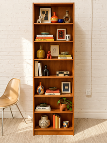 Vintage Danish Modern Teak Bookcase