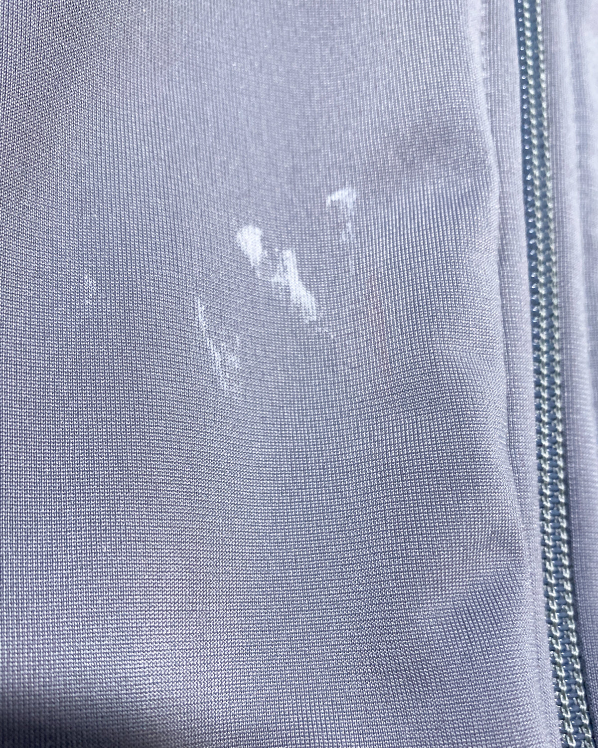 Grey and Black Puma Track Jacket (L) - As Found