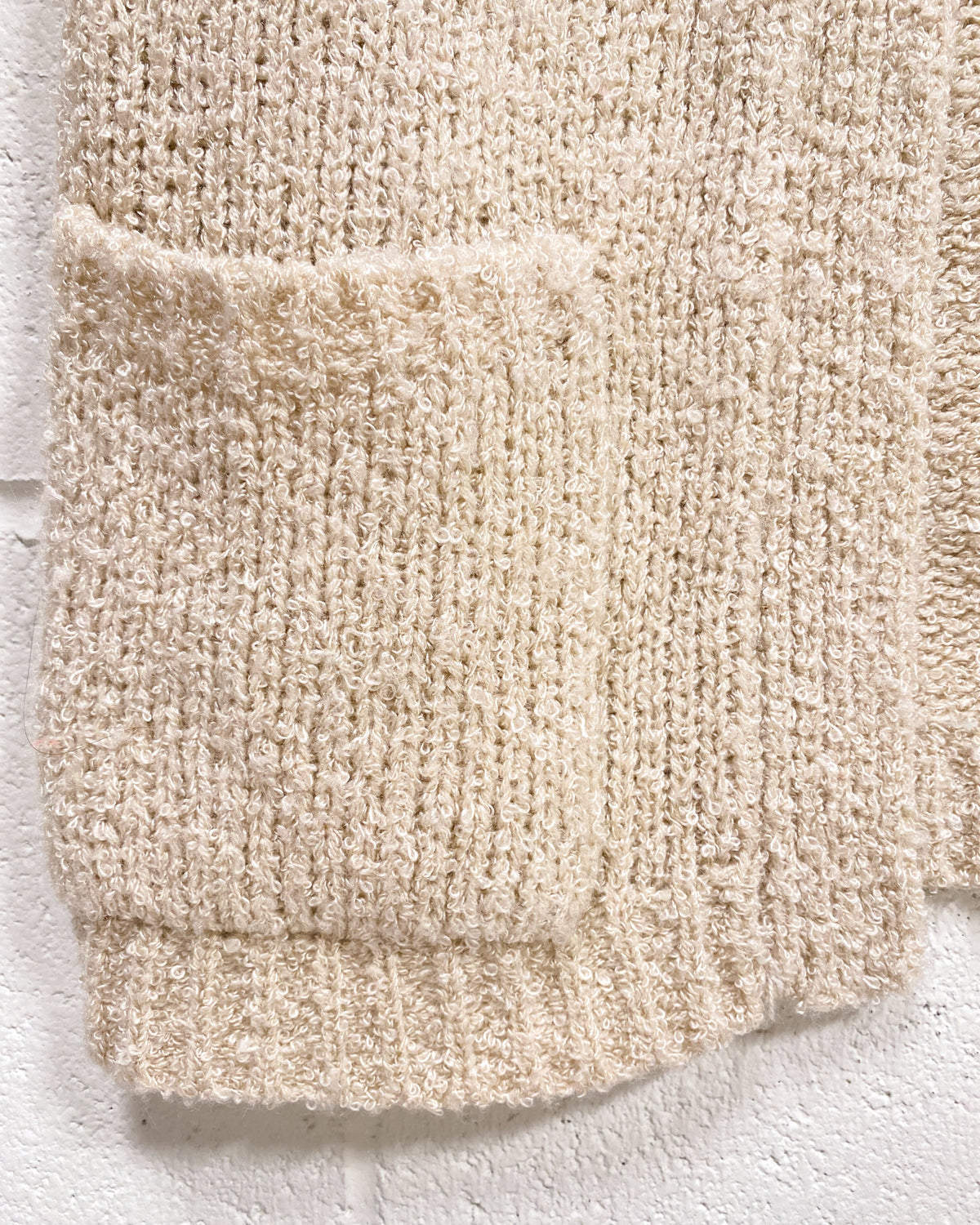 Vintage Knit Open Sweater Vest