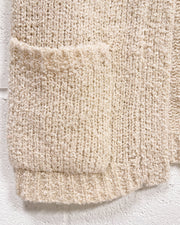 Vintage Knit Open Sweater Vest