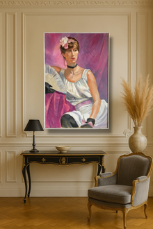 Nadine Oil on Canvas by June Coy