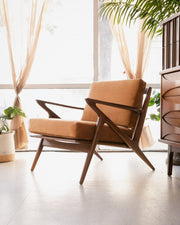 Ziggy Walnut Lounge Chair