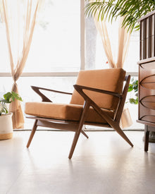 Ziggy Walnut Lounge Chair