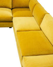 Sebastian 7 Piece Sofa in Citron
