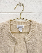 Vintage Knit Open Sweater Vest