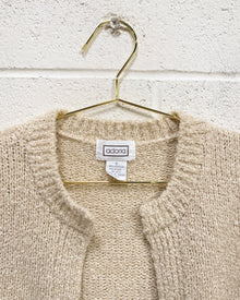 Vintage Knit Open Sweater Vest