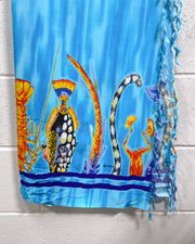 Blue Beach Cover Up/Wrap