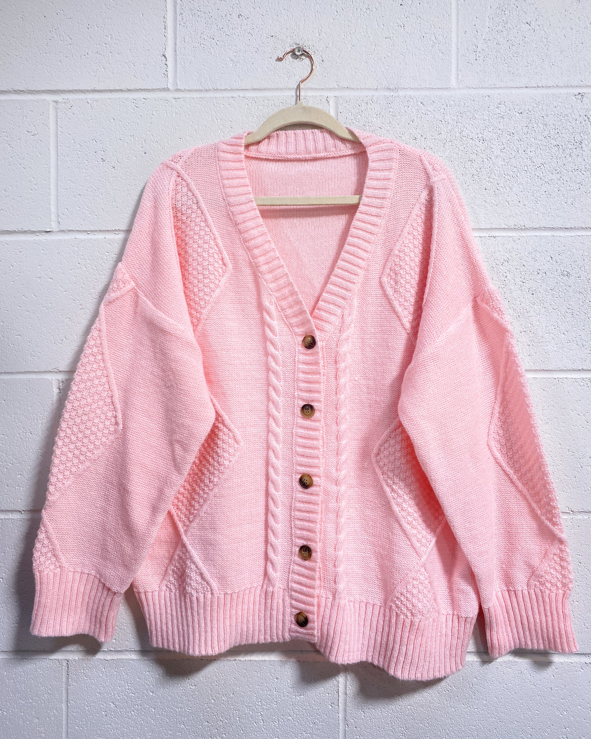 Pink Cardigan (XXL)