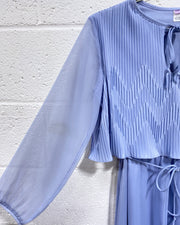 Vintage Dusty Blue Dress - As Found (8)