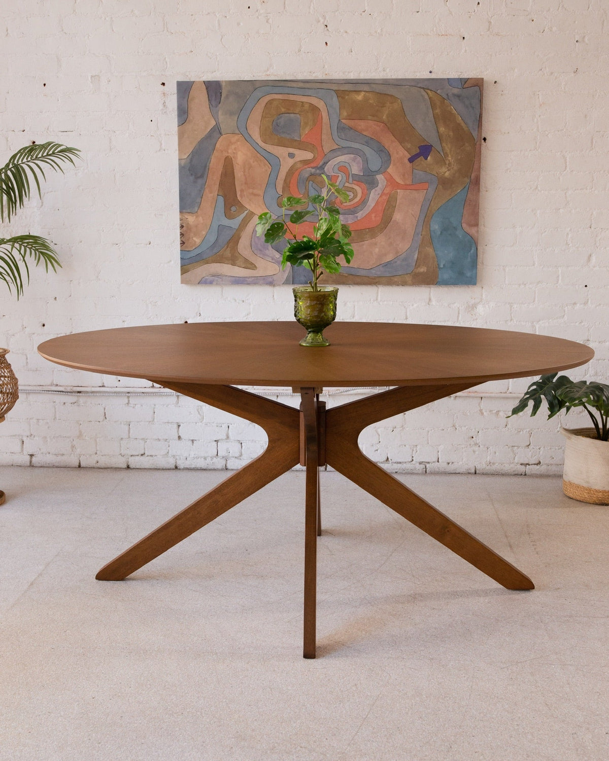 Jasper Oval Dining Table 63