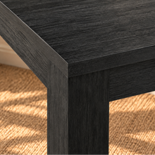Callan Dining Table in Natural Black