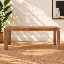 Callan Dining Table in Natural Brown