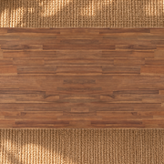 Callan Dining Table in Natural Brown
