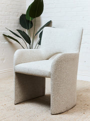 Bernhardt Loggia Upholstery Arm Chair in Beige