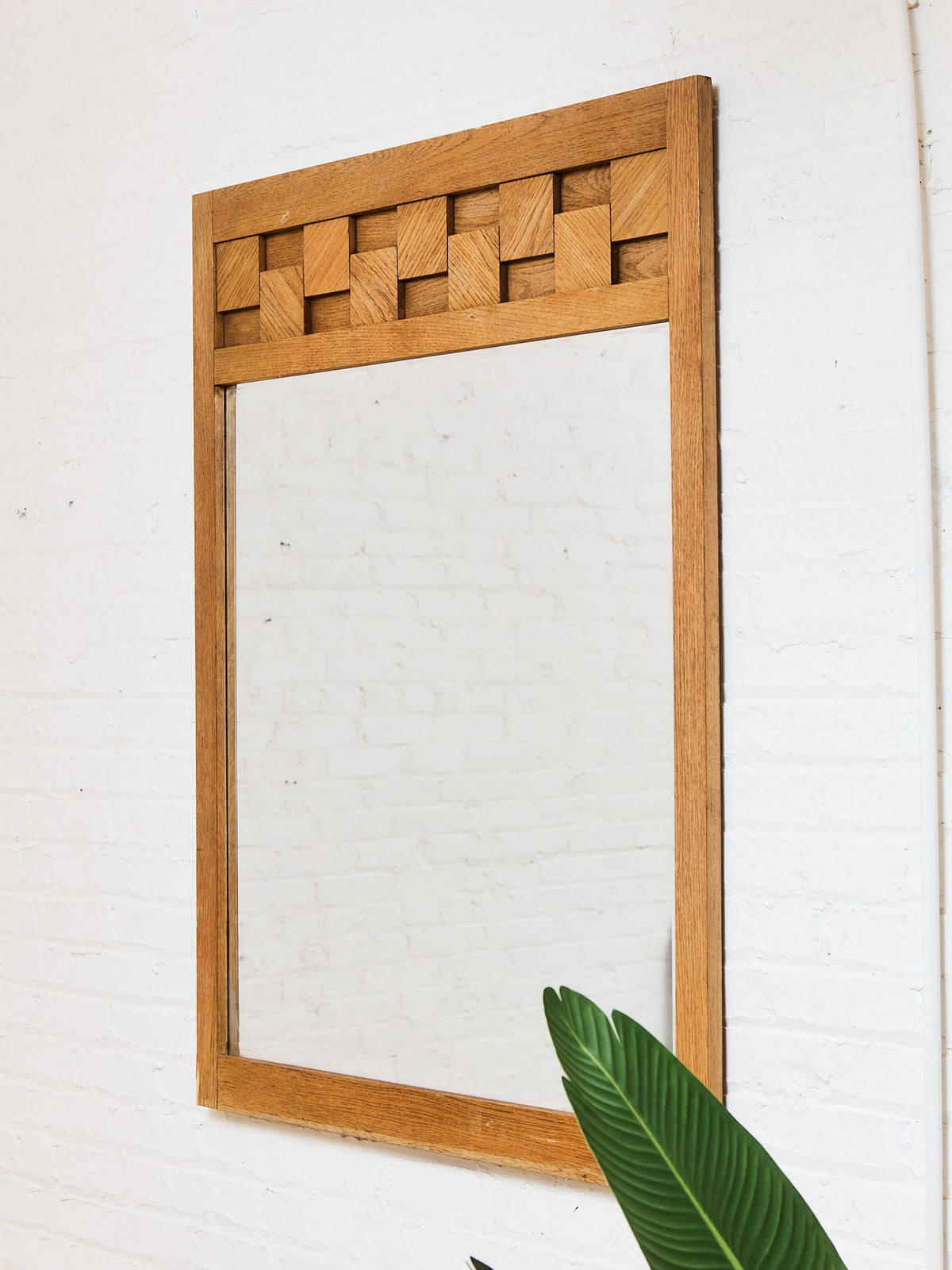 Lane Basket Weave Mirror