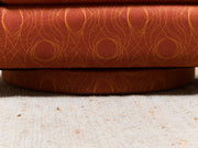 Orange Vintage Club Chair