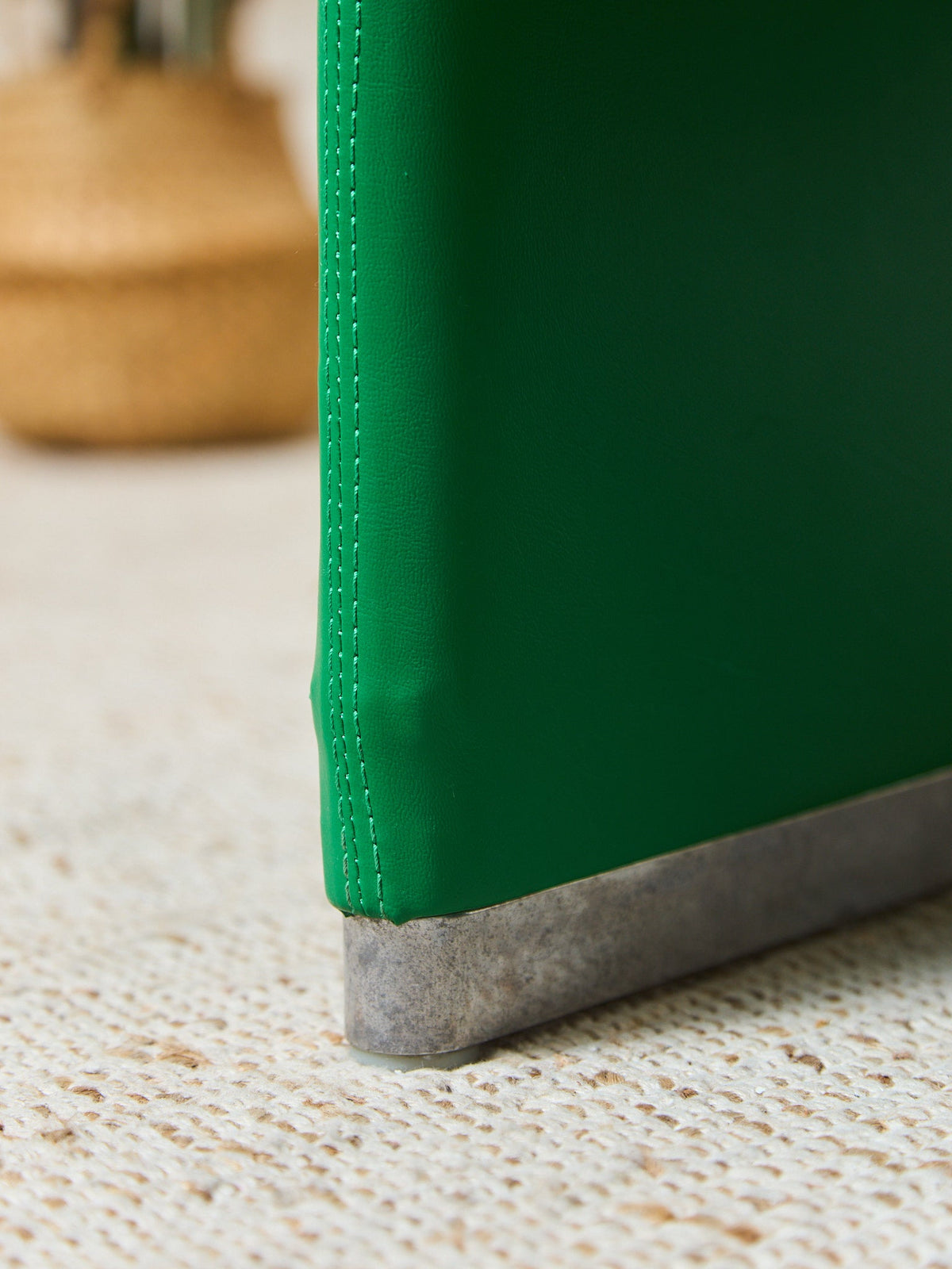 Italian Alky Chair in Kelly Green Upholstery by Giancarlo PIretti for Castelli, 1969