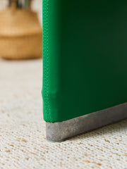Italian Alky Chair in Kelly Green Upholstery by Giancarlo PIretti for Castelli, 1969