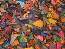 Vintage leather Rug