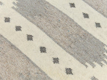 Vintage Gray Kilm Rug