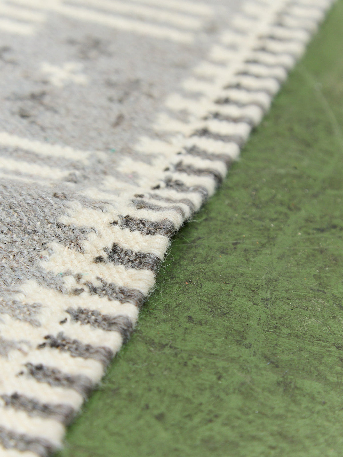 Vintage Gray Kilm Rug