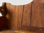 Rare Antique Arts and Crafts Style Oak Secretary Bookcase