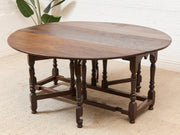 Antique Drop Leaf Dining Table