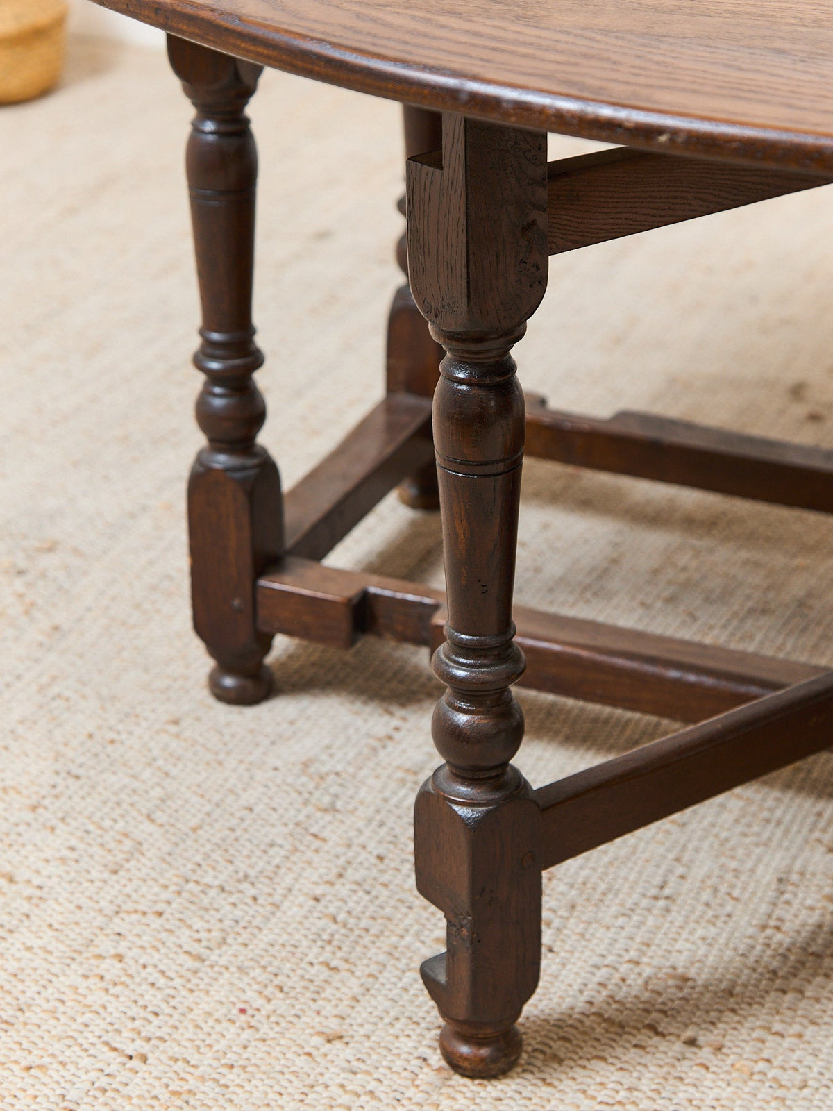 Antique Drop Leaf Dining Table