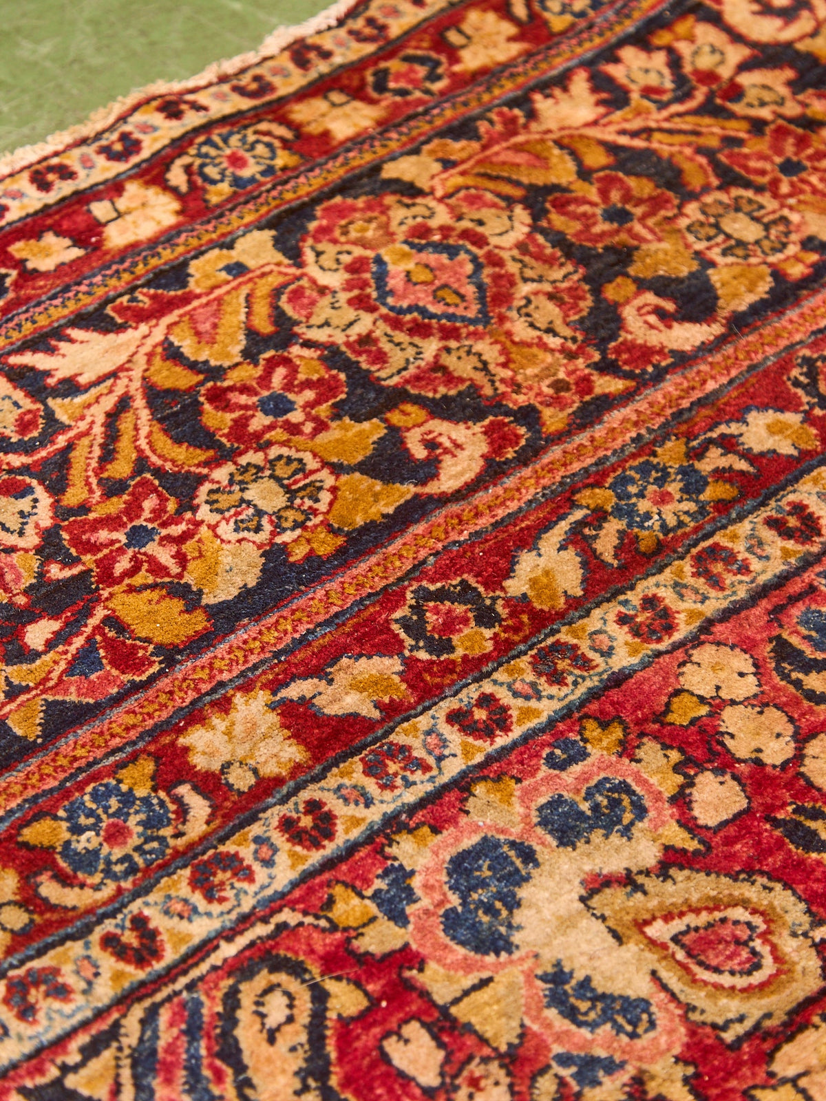Large Persian Rug as Found