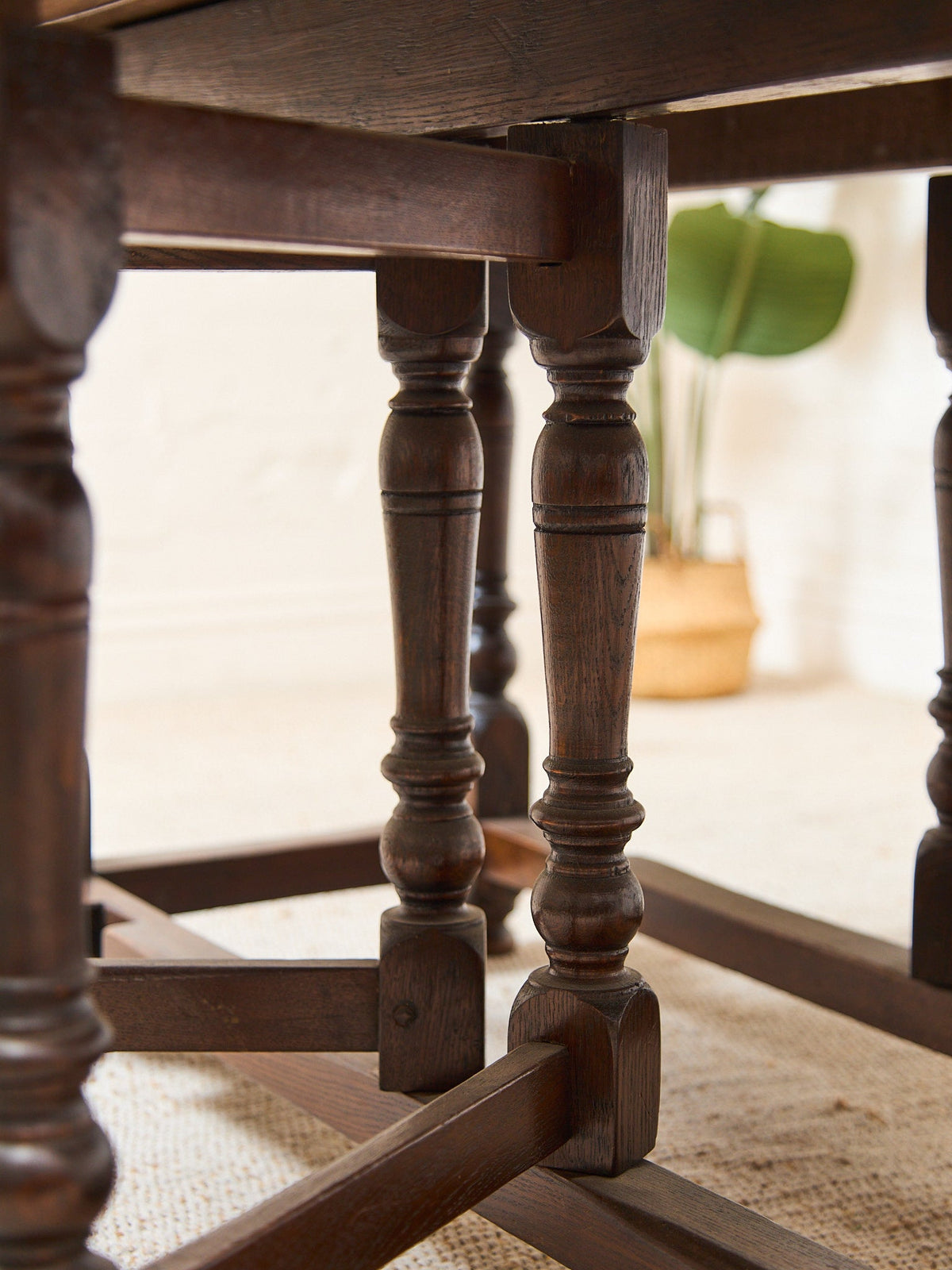 Antique Drop Leaf Dining Table