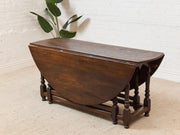 Antique Drop Leaf Dining Table