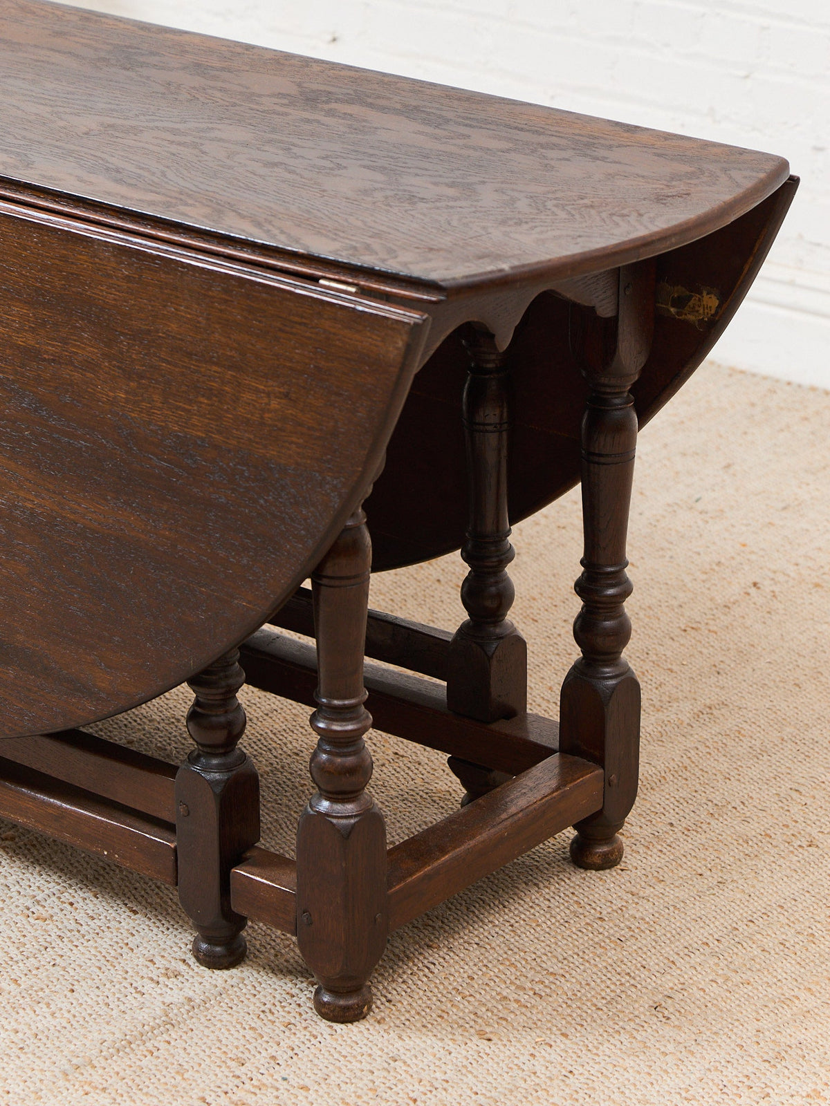 Antique Drop Leaf Dining Table
