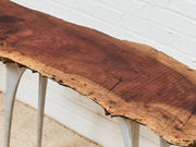 French Vintage Live Edge Modernist Entry table