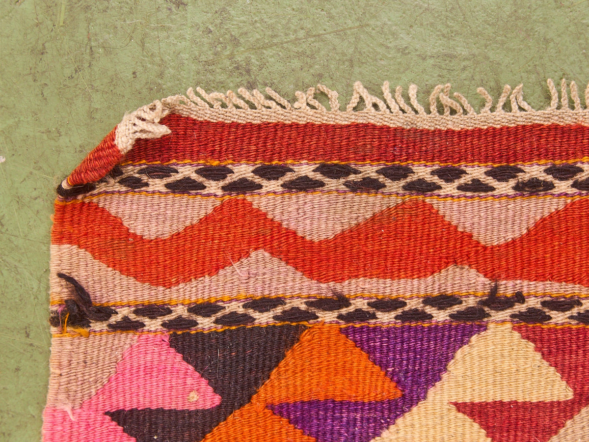 Anatolia Antalya Classic Kilim Rug with Bright Colors Large Rug
