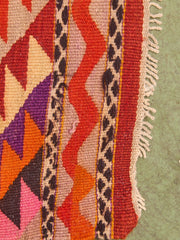 Anatolia Antalya Classic Kilim Rug with Bright Colors Large Rug
