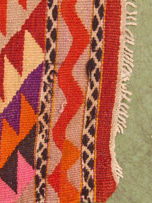 Anatolia Antalya Classic Kilim Rug with Bright Colors Large Rug