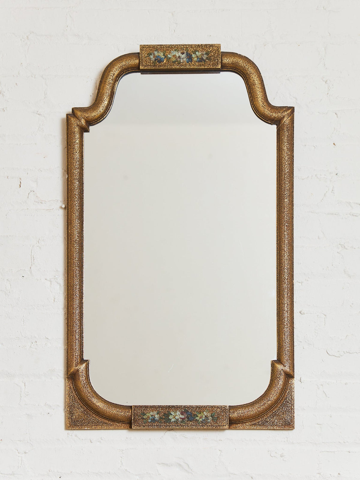 Hand-painted Antique Gilded Mirror
