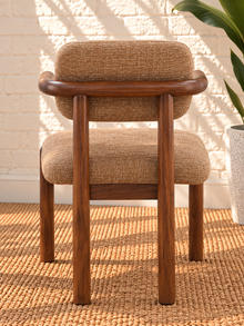 Caroline Dining Chair in Toffee Brown